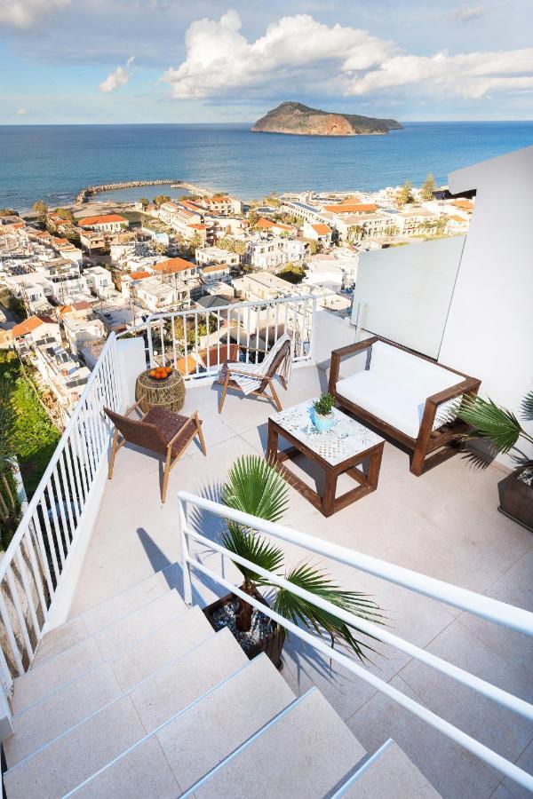 Sea View House Platanias Villa Platanias  Luaran gambar